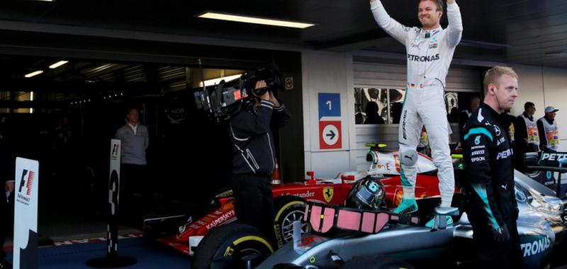 Nico Rosberg, cuarta victoria consecutiva